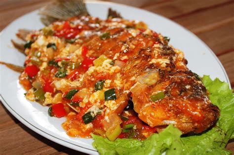 Laris banget olahan gurita natuna 3 jam bisa ludes 100 kilo street food. Resep Membuat Ikan Gurame Saos Padang Super lezat - Jurnal ...