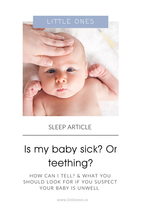 Is My Baby Sick Or Teething How Can I Tell Sick Baby Baby Sleep