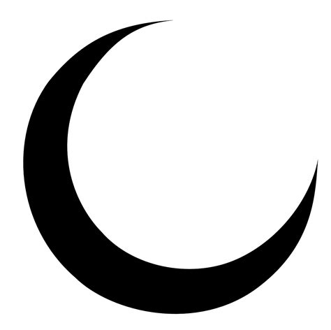 Moon Crescent Decreasing Free Vector Graphic On Pixabay