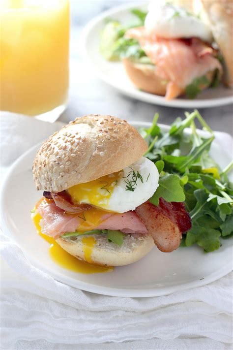 Cheap and easy brunch ideas. Ultimate Smoked Salmon Breakfast Sliders - Baker by Nature