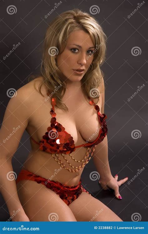 Frau Im Bikini Stockfoto Bild Von Voluptuous Haltung My Xxx Hot Girl