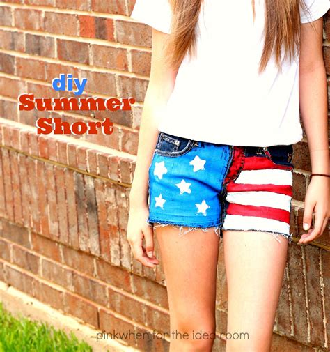 Diy Summer Shorts Tutorial The Idea Room