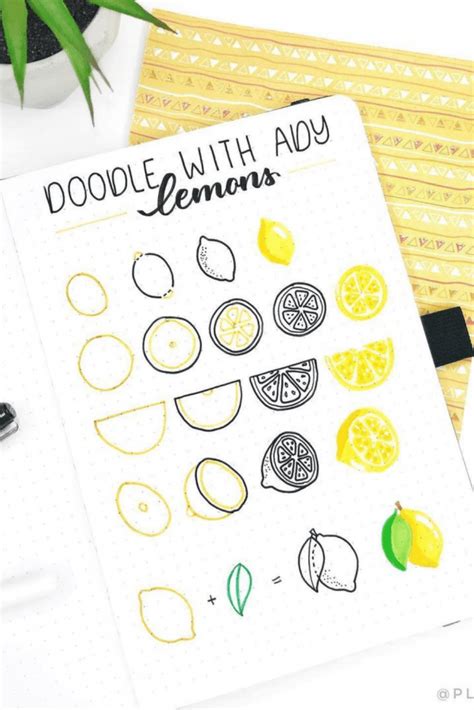 22 Creative Summer Bullet Journal Doodles To Try