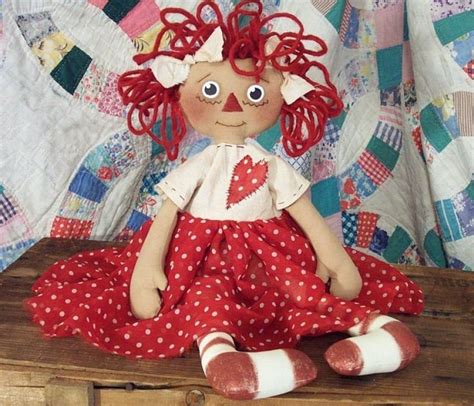 Rp314e Lucy Ann 17 Pdf Raggedy Ann Cloth Doll Pattern Etsy In 2021