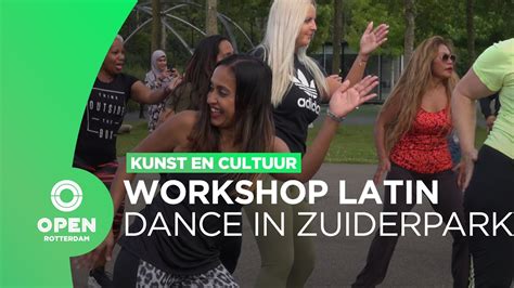 billen schudden tijdens latin dance workshop in zuiderpark kunst en cultuur youtube