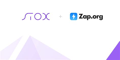 Stox And Zap Announce Partnership By Stox Stox Blockchain
