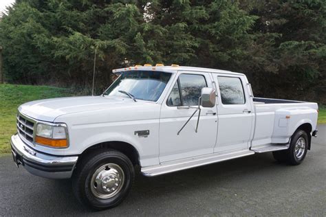 No Reserve 1997 Ford F 350 Crew Cab Dually Power Stroke For Sale On