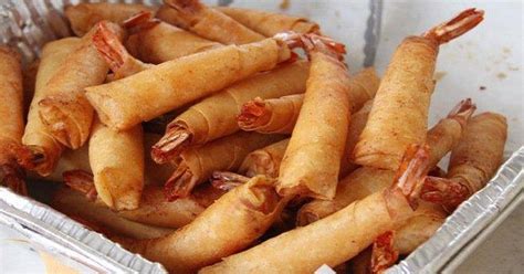 shrimp lumpia recipe panlasang pinoy recipes