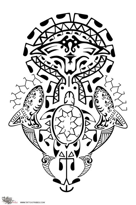 Maori Tribal Tattoos Stencils