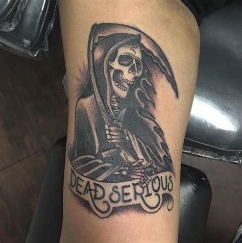 50 Traditional Grim Reaper Tattoo Designs With Meaning 2020