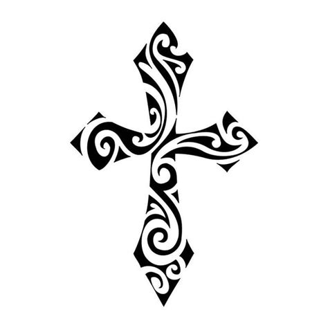 Cross With Banner Drawing At Getdrawings Free Download