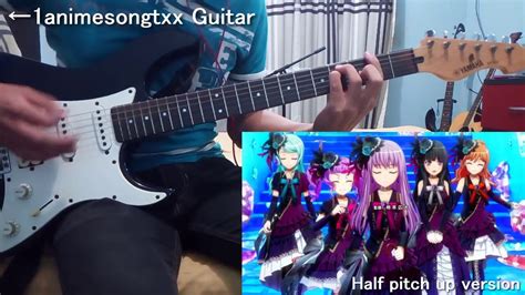 Bang Dream 2nd Season Ep2 Op Brave Jewel Guitar Cover Youtube