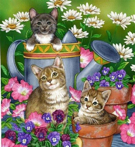 Pin By Bbtasha On Artistes Animaliers N°1 Cats Illustration Cat Art