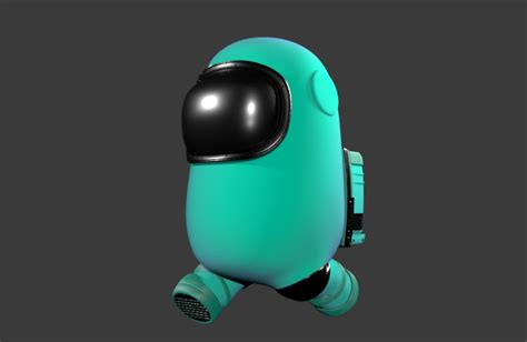 Rigged Among Us Character In 3d Among Cgtrader Images And Photos Finder