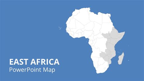 Editable East Africa Maps Template For Powerpoint Slidemodel