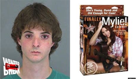 This Poor Guy Got Nailed Trying To Steal A Creepy Miley Cyrus Sex Doll