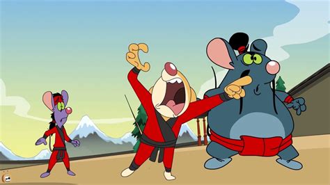 Rat A Tat Ice Cream Zombies 🔥 Kung Fu Mice Warriors Cartoons
