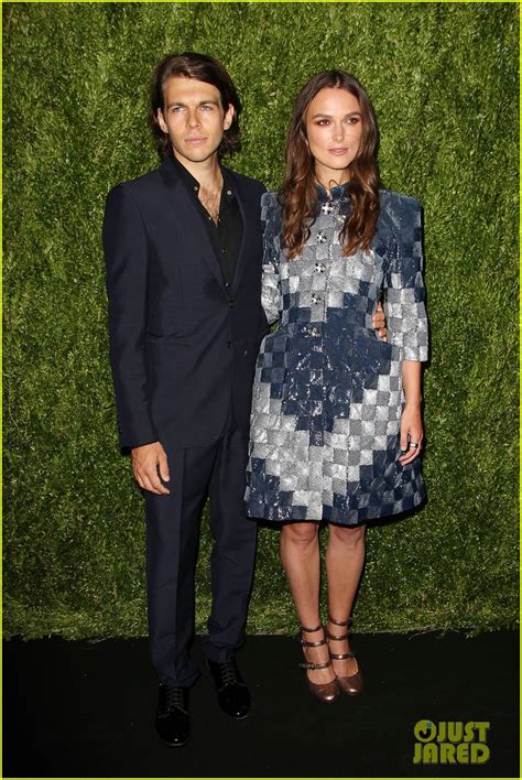 Keira Knightley Husband James Righton Are Color Coordinated For Chanel Event Photo