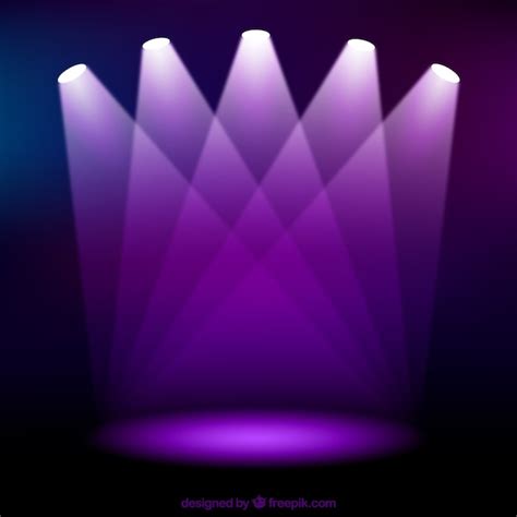 Free Purple Spotlights Nohatcc