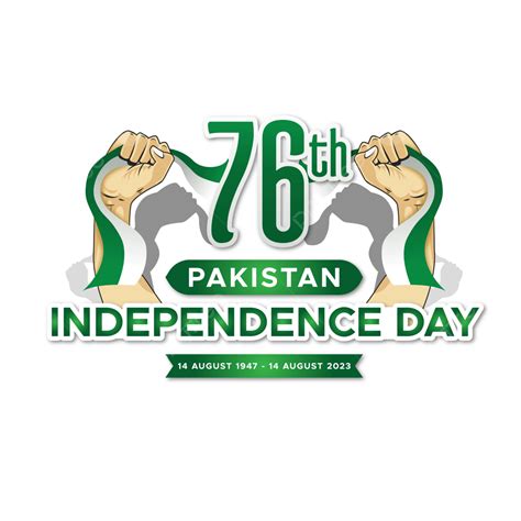 76th Independence Day Of Pakistan 2023 Greetings Design Vector 76