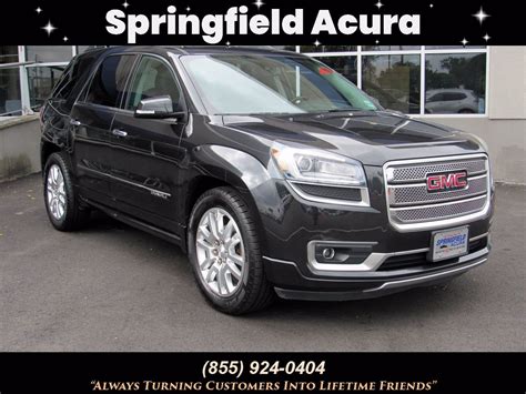 Pre Owned 2015 Gmc Acadia Denali Sport Utility In Springfield Township