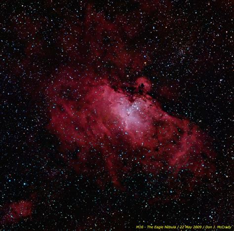 M16 The Eagle Nebula The Eagle Nebula M16 Is A Bright Flickr