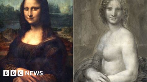 Mona Lisa Nude Sketch Found In France BBC News