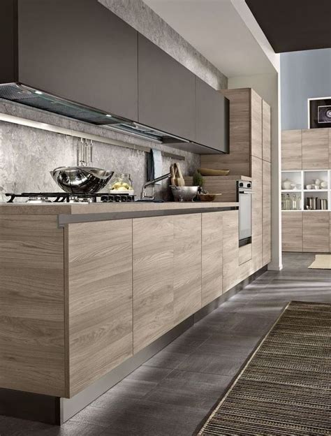 Stunning Modern Wooden Kitchen Design Ideas 24 In 2020