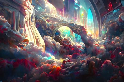 The Entrance To Heaven Ai Generated Artwork Nightcafe Creator