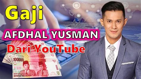 Afdhal Yusman Youtube