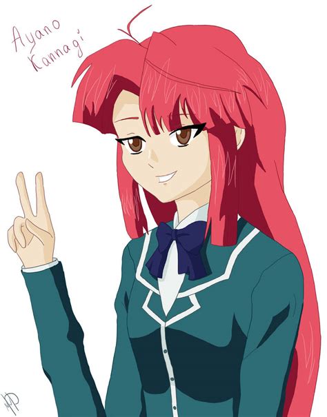 Ayano Kannagi Kaze No Stigma By Cadetka On Deviantart