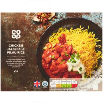 Co Op Chicken Jalfrezi Pilau Rice G From Bradley S Supermarket