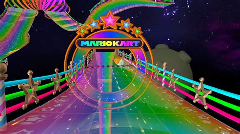 Wii Rainbow Road 3d Model By Ryannothere 8508ded Sketchfab
