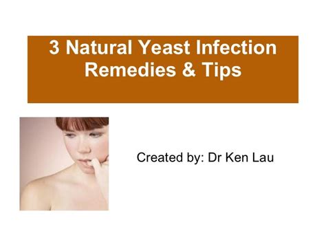 3 Natural Cure To Yeast Infection Clear Yeast Infection Easily
