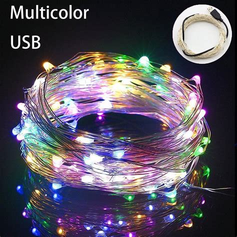 Cheap 20m 200leds Usb Led Copper Wire String Fairy Light Strip Lamp