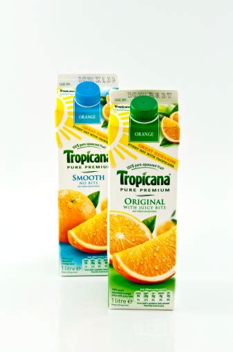 Two Cartons Of Tropicana Orange Juice Stock Photo Download Image Now