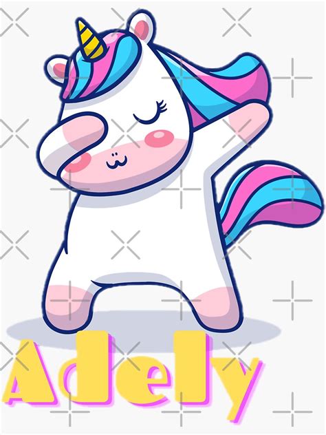 Adley Sticker For Sale By Mrdesigner2266 Redbubble