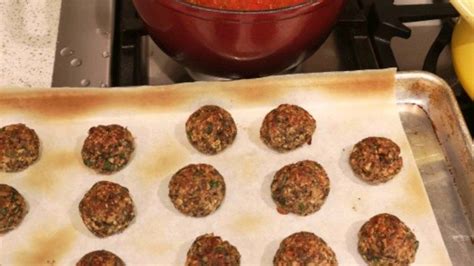 Chef Johns Meatless Meatballs Recipe Meatless Meatballs Recipes