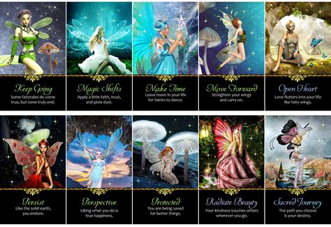 Enchanted Fairy Oracle Deck Fairies Oracle Cards Fairy Tarot Etsy