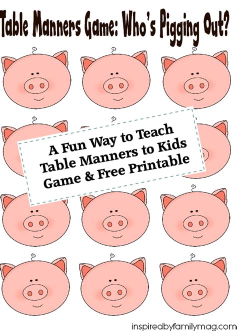 18 Fun Activities That Teach Good Manners How Does She