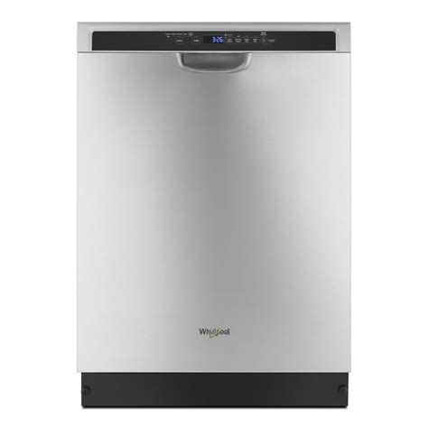 Take advantage of 35% more rack space with the third level rack, then choose the sensor cycle to let your get an even better clean with the totalcoverage spray arm and finish up with dry dishes thanks to the stainless steel tub. Whirlpool Dishwasher - Monochromatic Stainless Steel ...
