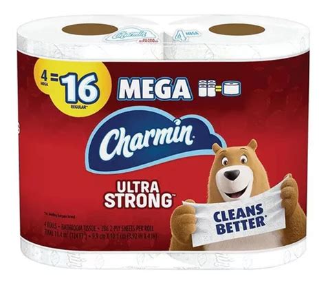 Charmin Papel Higi Nico Mega Ultra Strong Env O Gratis