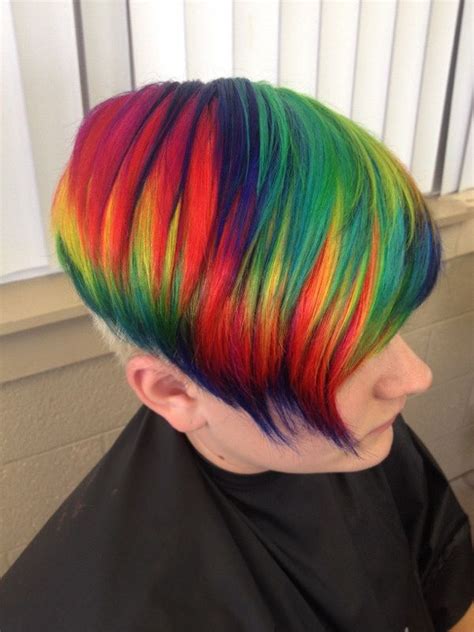 Rainbow Hair Color Strayhair