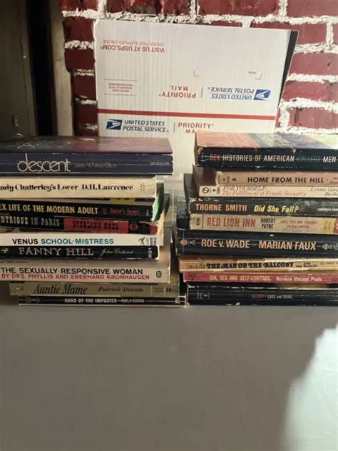 Lot Of 18 Vintage Adult Erotica Smut Sleaze Paperback Lot Mass Market Paperbacks 9 76 Picclick