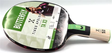 Butterfly star tiago apolonia grants the name for this blade and is already using it at international tournaments. Butterfly TIAGO APOLONIA TAX3