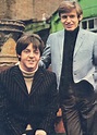 ♡♥Paul relaxes outside with his brother Michael McCartney - click on ...