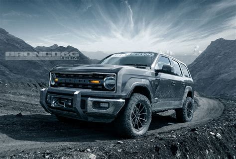 2020 2021 Ford Bronco Four Door Concept Rendering 2020 2021 Ford