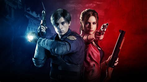 1920x1080 Claire Redfield And Leon Resident Evil 2 8k Laptop Full Hd
