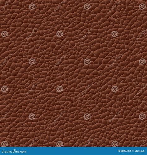 Seamless Vector Leather Texture Background Stock Vector Illustration