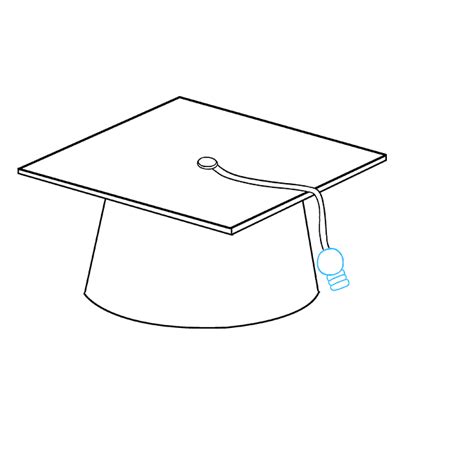Graduation Hat Drawing Easy Bmp Tootles